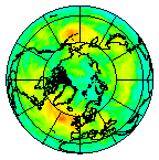 Ozone Field of 27 July 2009