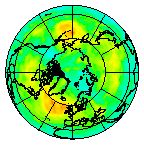 Ozone Field of 28 July 2009