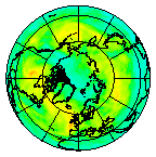 Ozone Field of 01 August 2009