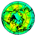 Ozone Field of 03 August 2009
