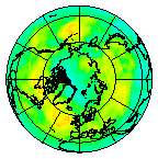Ozone Field of 04 August 2009