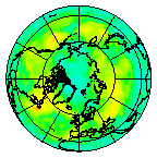 Ozone Field of 09 August 2009