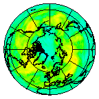 Ozone Field of 10 August 2009