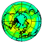 Ozone Field of 13 August 2009