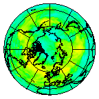 Ozone Field of 15 August 2009