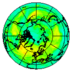 Ozone Field of 17 August 2009