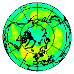 Ozone Field of 18 August 2009