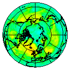 Ozone Field of 21 August 2009
