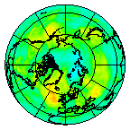 Ozone Field of 23 August 2009
