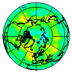 Ozone Field of 24 August 2009
