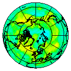 Ozone Field of 25 August 2009