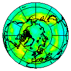 Ozone Field of 12 September 2009