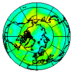 Ozone Field of 25 September 2009