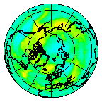 Ozone Field of 27 September 2009