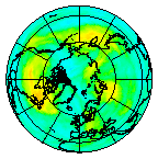 Ozone Field of 12 October 2009