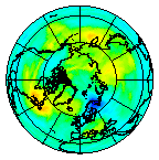 Ozone Field of 15 October 2009