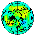 Ozone Field of 16 October 2009