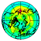 Ozone Field of 23 October 2009