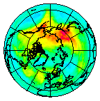 Ozone Field of 27 October 2009
