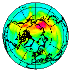 Ozone Field of 28 October 2009