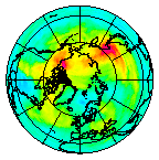 Ozone Field of 30 October 2009