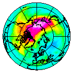 Ozone Field of 11 November 2009