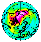 Ozone Field of 12 November 2009