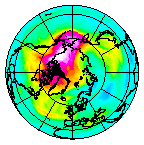 Ozone Field of 14 November 2009