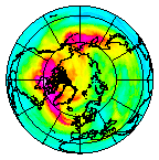 Ozone Field of 26 November 2009