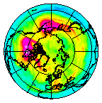 Ozone Field of 01 December 2009
