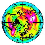 Ozone Field of 14 December 2009
