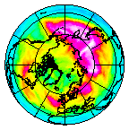 Ozone Field of 22 December 2009