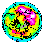 Ozone Field of 27 December 2009