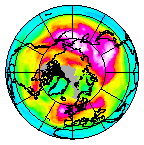 Ozone Field of 30 December 2009
