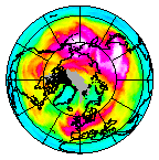 Ozone Field of 31 December 2009