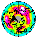 Ozone Field of 08 January 2010