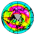 Ozone Field of 11 January 2010
