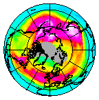 Ozone Field of 12 January 2010