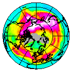 Ozone Field of 14 January 2010
