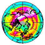 Ozone Field of 15 January 2010