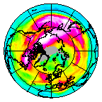 Ozone Field of 16 January 2010