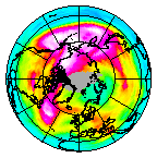 Ozone Field of 18 January 2010