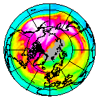 Ozone Field of 20 January 2010