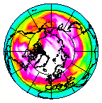 Ozone Field of 23 February 2010