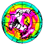 Ozone Field of 08 March 2010