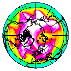 Ozone Field of 15 March 2010