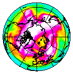 Ozone Field of 17 March 2010
