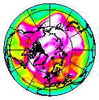 Ozone Field of 31 March 2010