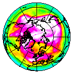 Ozone Field of 03 April 2010