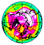 Ozone Field of 05 April 2010